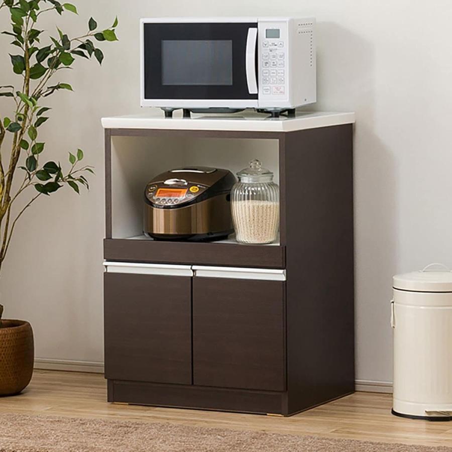 ニトリ（NITORI） キッチンカウンター(レジューム 60TL DBR) キッチン