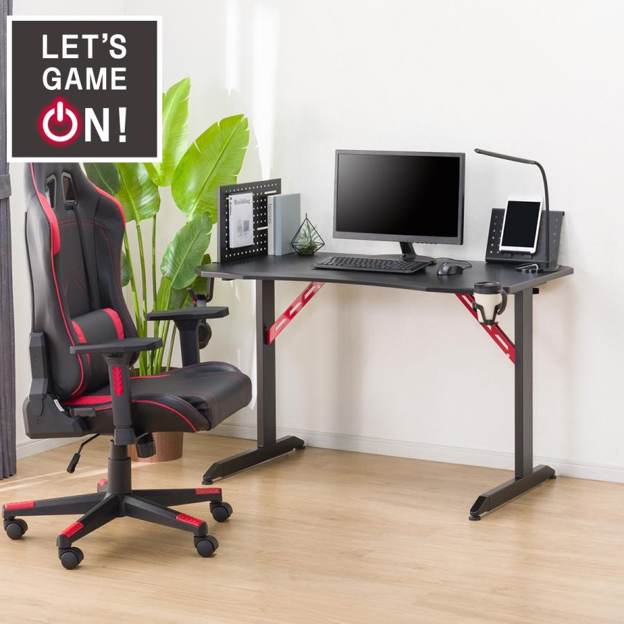 ニトリ（NITORI） ゲーミングデスク(GM002 118 BK） パソコンデスク PC