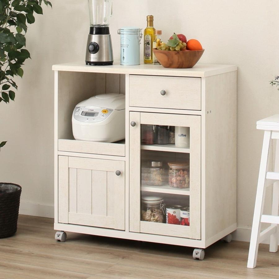 ニトリ（NITORI） カウンターワゴン(リズバレーSLM8075S) : ニトリ