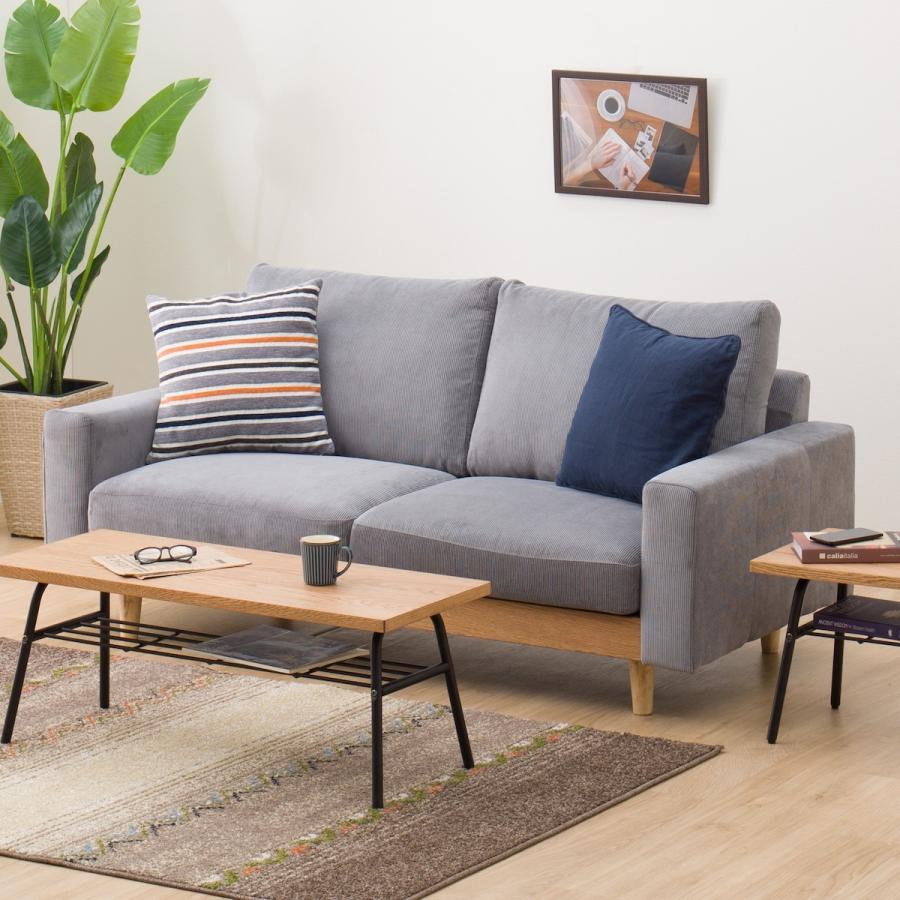 ニトリ（NITORI） ソファー ソファ 2.5人掛け 布張りワイドソファ