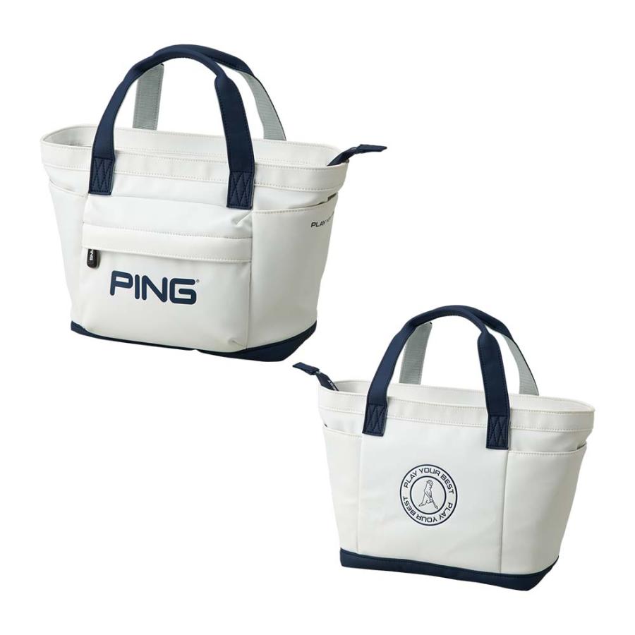 PING（ピン） ソフト PU ラウンドトートバッグ GB-U2303 36834 : 二木