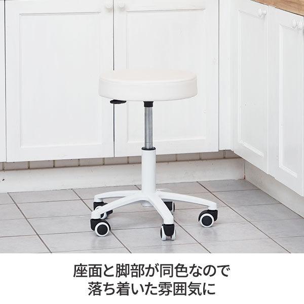 7BEAUTY（7ビューティー） スツール SDX キャスター付き椅子 丸椅子