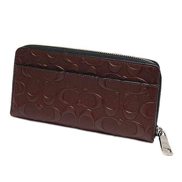 COACH（コーチ） アウトレット メンズ ラウンドファスナー 長財布
