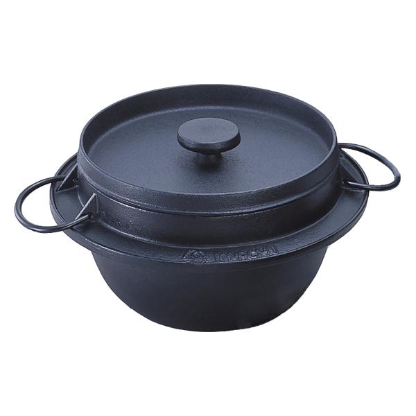 南部鉄器鉄鍋 ごはん鍋2合炊き 岩鋳製 IWACHU 日本製 : キッチン