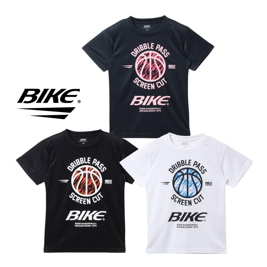 バスケットボール バスケ ミニバス ジュニア Tシャツ BIKE バイク