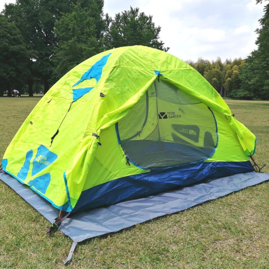 MOBI GARDEN（モビガーデン） テント ドーム型 2人用 1人用 軽量 ソロ