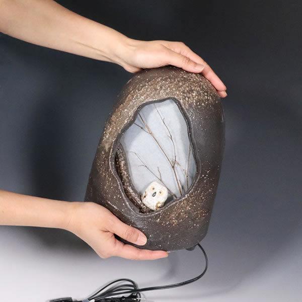 信楽焼 照明 陶器照明 灯り 和風照明 ライト 行燈 あんどん 和風