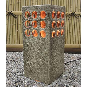 信楽焼 庭園灯 和風照明 陶器照明 照明 行燈 あんどん ガーデンライト