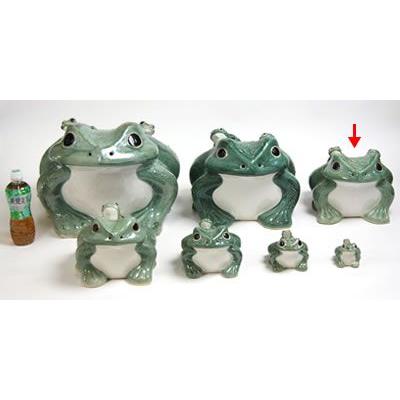 信楽焼 蛙 置物 かえる 陶器 縁起物 かわいい カエル おしゃれ ギフト
