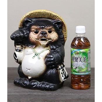 信楽焼 シーサー狸(オス) たぬき タヌキ 開運 縁起物 可愛い 厄除け