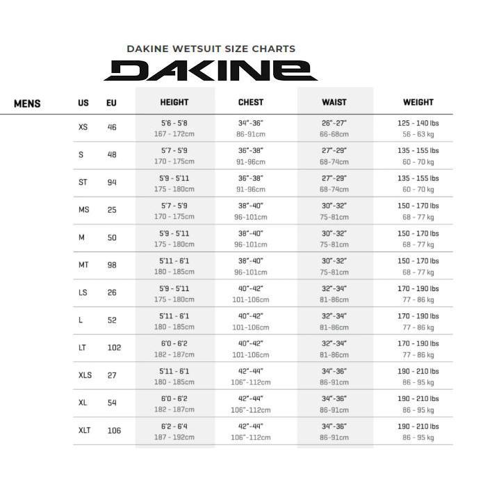 特価 【サイズLT】DAKINE ダカイン QUANTUM ウェットスーツ 3/2mm FL