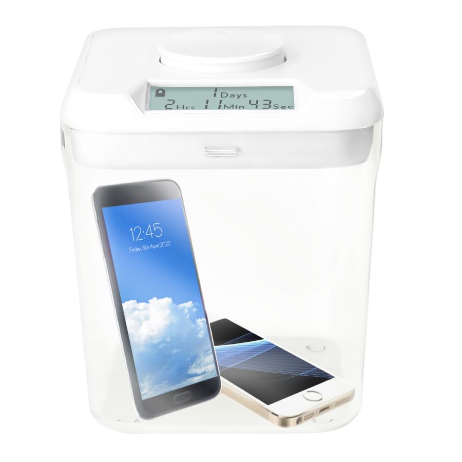 タイムロッキングコンテナ 白 互換品 ボックス 箱 タイムロック