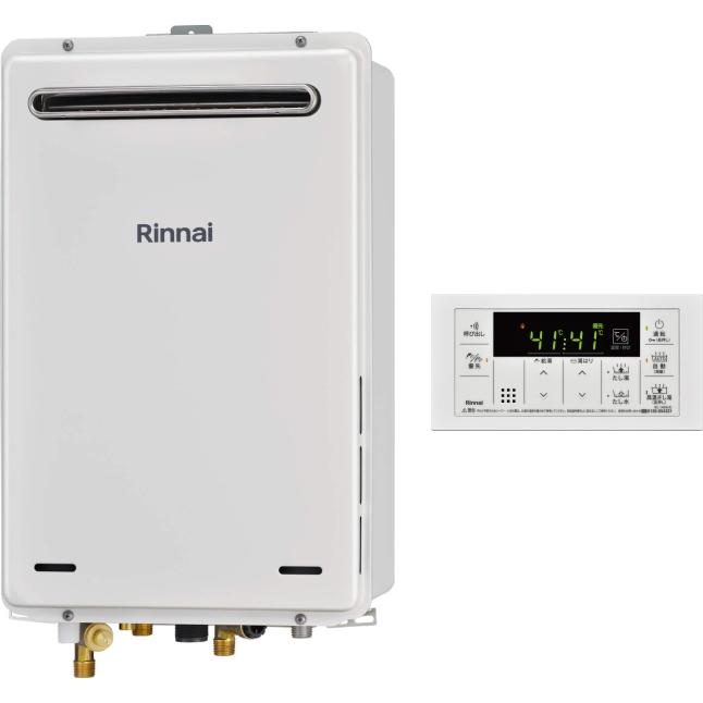 リンナイ（Rinnai） ガス給湯器 高温水供給式 20号 屋外壁掛形 RUJ
