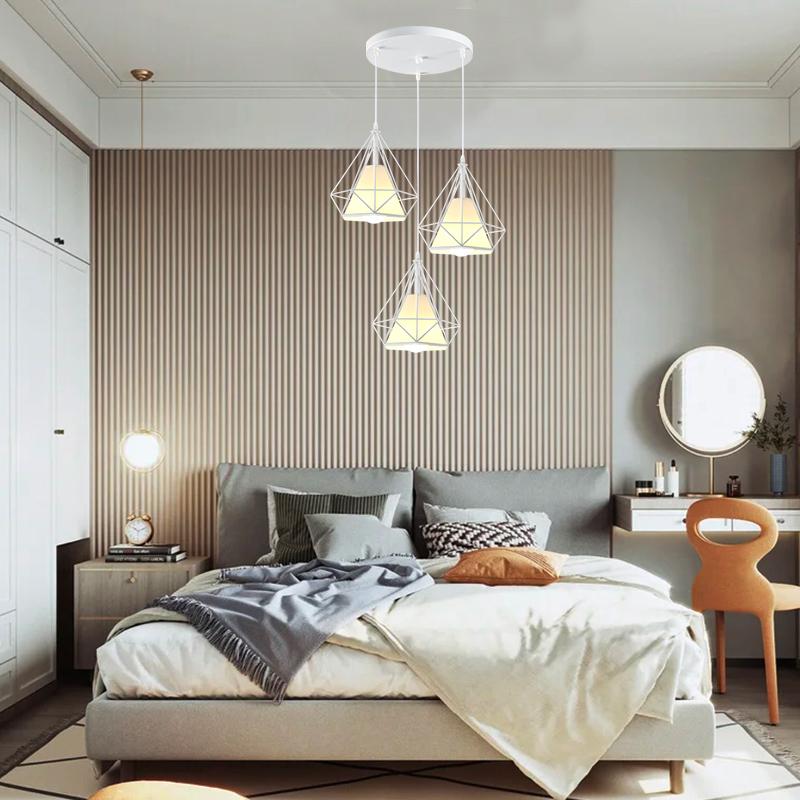 ペンダントライト 3灯 シーリングライトダイヤモンド型おしゃれ 北欧