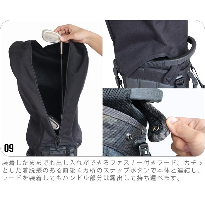 BRIEFING（ブリーフィング） キャディバッグ [ブラック ネイビー