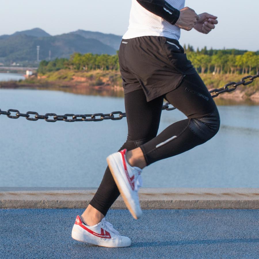 ROCKBROS レッグカバー レッグウォーマー メンズ レディース 秋冬用 裏