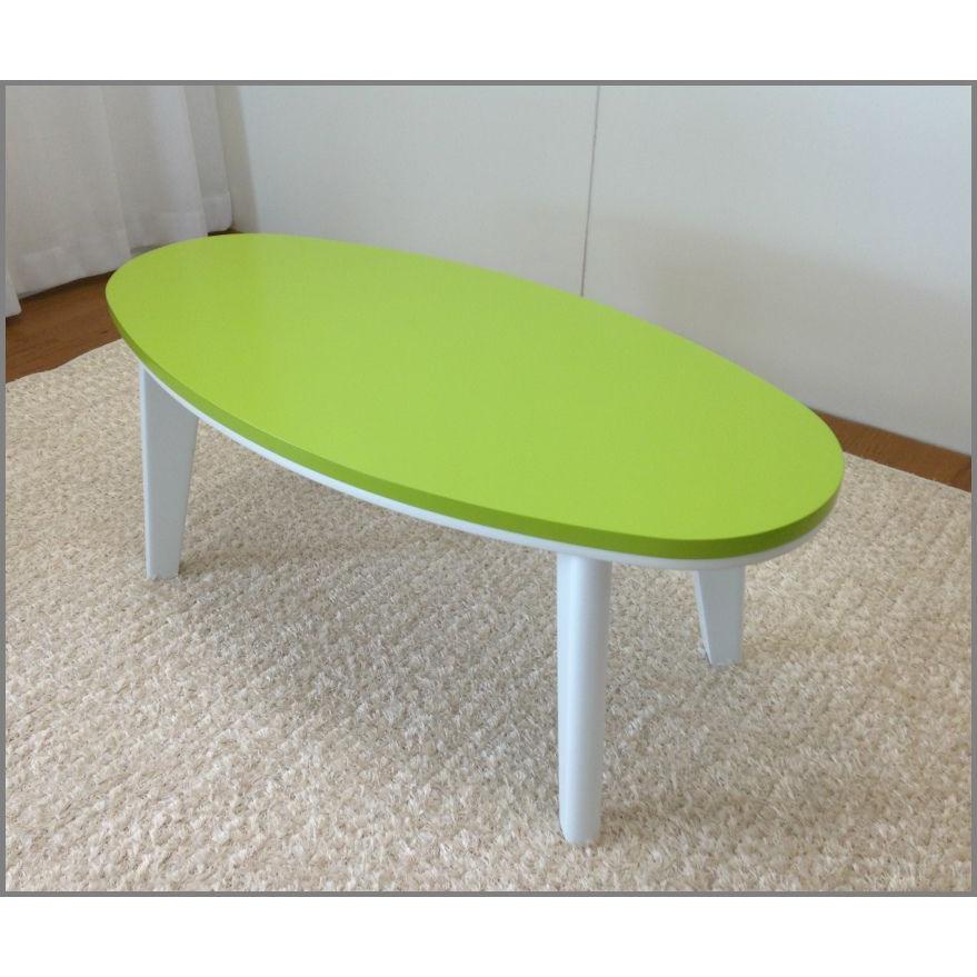 こたつ 楕円形 KF 90 フラットヒーター こたつテーブル 新生活