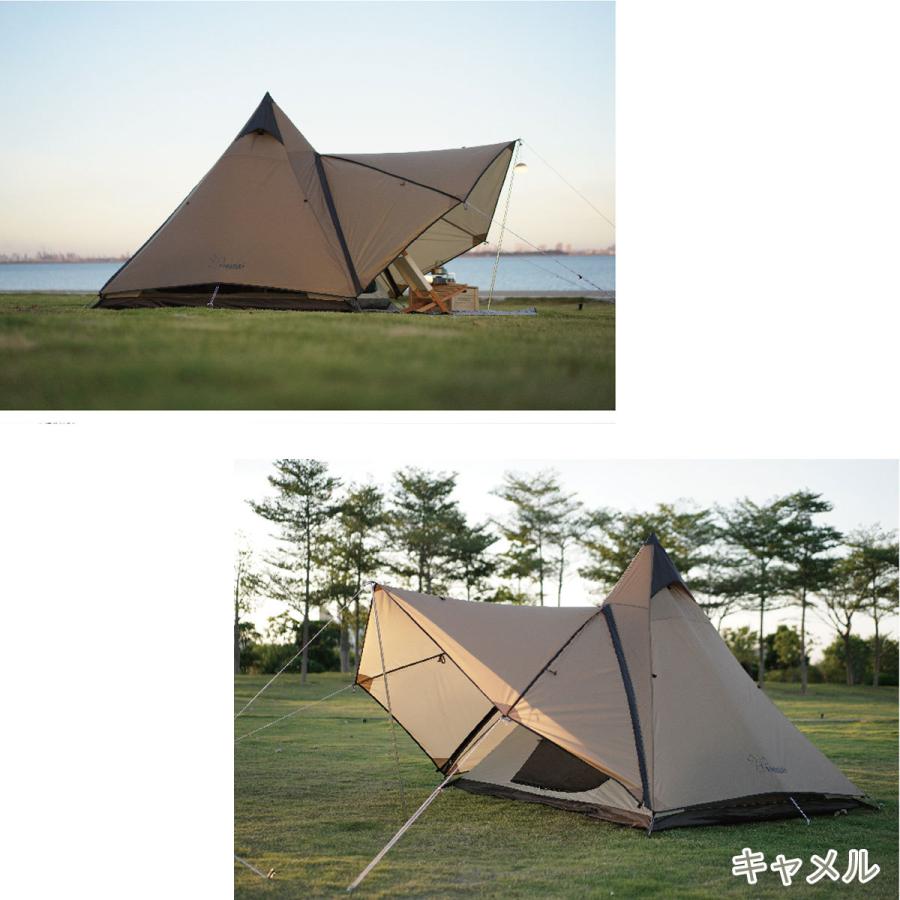 vidalido ティピーテント ワンポールテント ダブルウォールテント