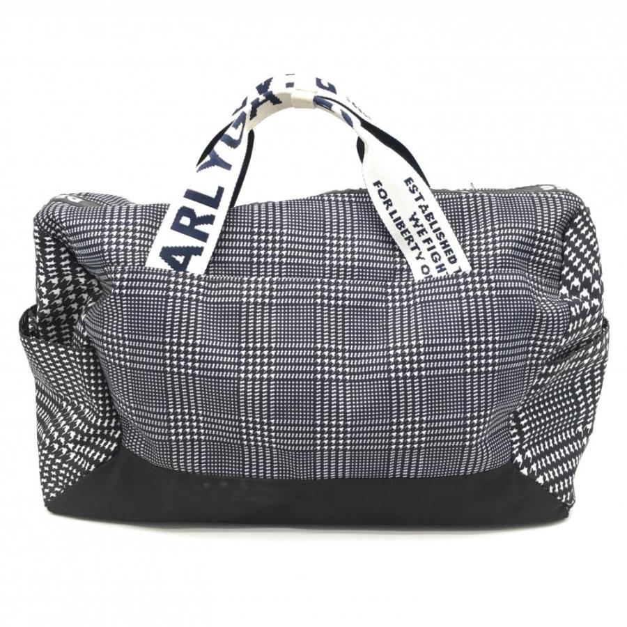 PEARLY GATES（パーリーゲイツ） 2WAYボストンバッグ ネイビー×白