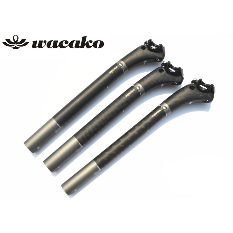 wacakoカーボンシートポスト ロードバイク MTBシートポスト カーボン