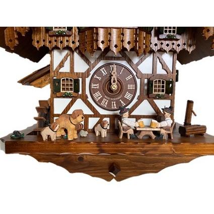 鳩時計 大型 ビールで乾杯 ドイツ製ハト時計 本物 : ヴァルト - 通販