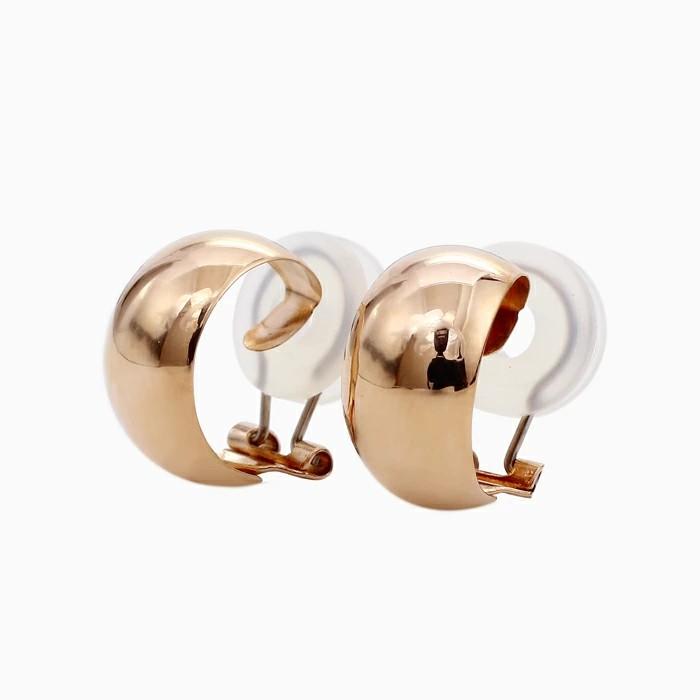 18金 K18 K18PG ピンクゴールド イヤリング イヤークリップ クリップ