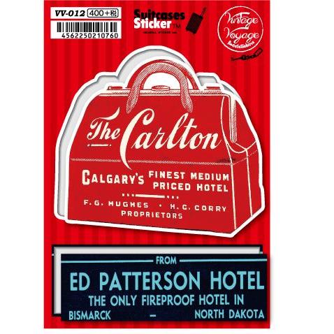 VV012 Vintage Voyage12 スーツケースステッカー ヴィンテージシリーズ