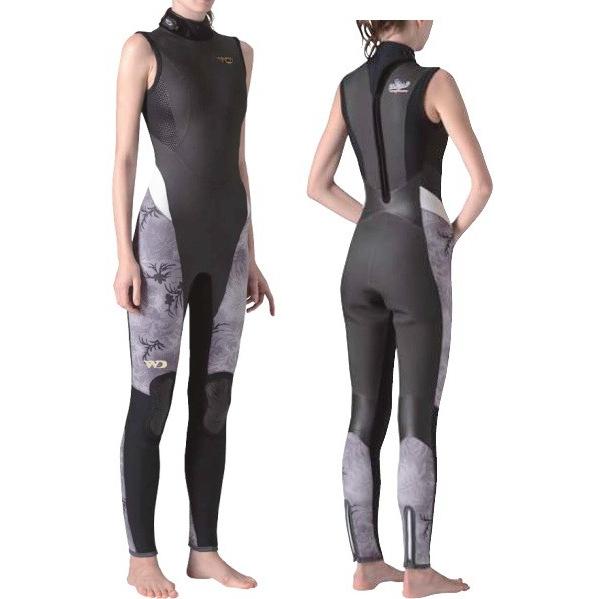 ワールドダイブ ダイビング用ウェットスーツ ＊3mmスリーブレス XB