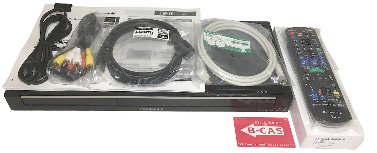 パナソニック DIGA DMR-BWT660-K（ブラック） ブルーレイ、DVD