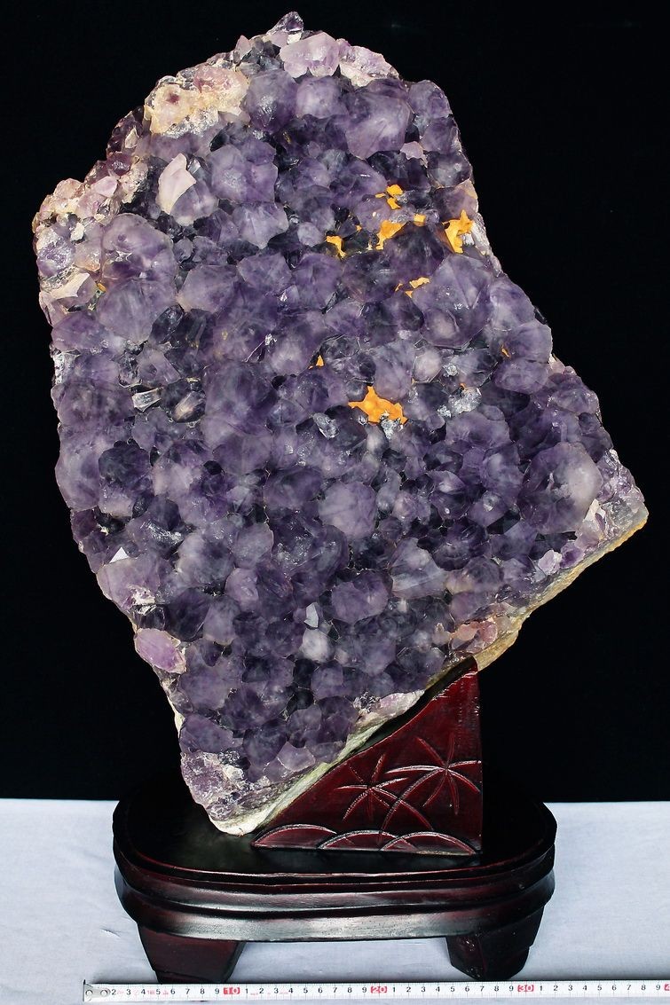 55.4Kg アメジストクラスター(特大品) 同梱不可[T768-468]