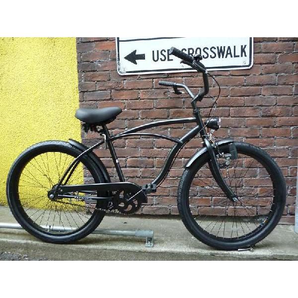 GRQ ロングビーチ ビーチクルーザー ブラック 品番 LONGBEACH ビーチ