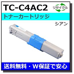 沖データ TNR-C4AC2 シアン トナーカートリッジ 国産リサイクルトナー