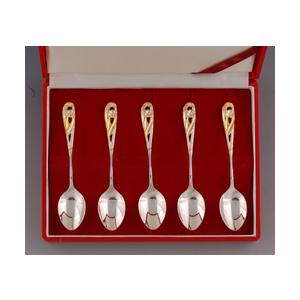 銀製品・菓子切・和楊枝「鶴亀」2本セット : 銀食器・銀製器の老舗上田