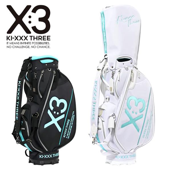 KI-XXX THREE キックスリー キャディバッグ 9.5型 2025モデル