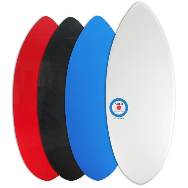 MINI DESIGN スキムボード カスタム128cm A3D-102 WHITE【日本製