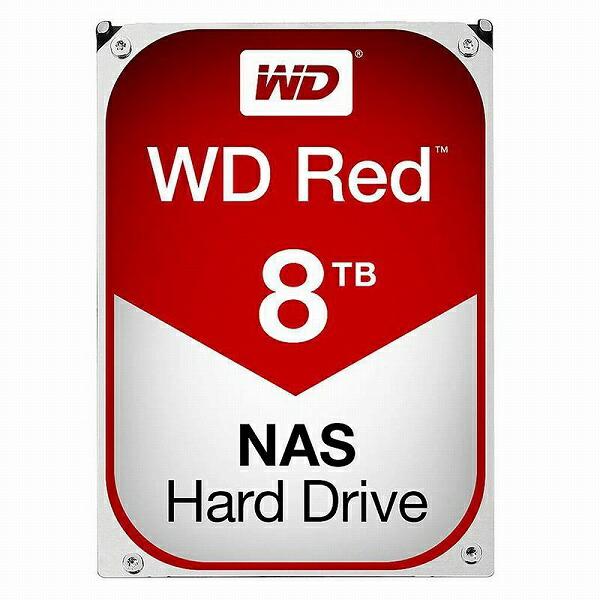 Western Digital WD RED HDD 8TB WD80EFAX ウエスタンデジタル ハード
