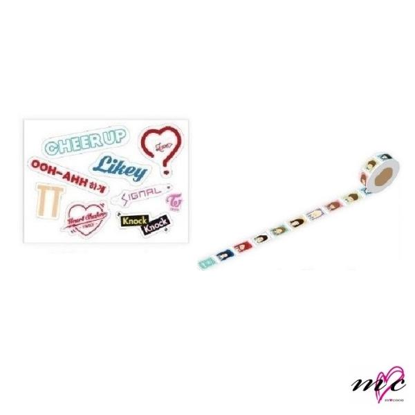 TWICE 公式グッズ CHARACTER STICKER SET / LAND 2ND TOUR