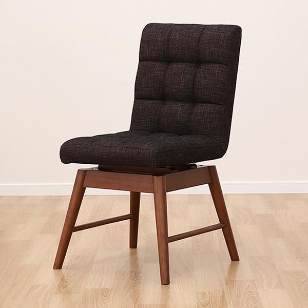 ニトリ（NITORI） 回転式ダイニングチェア(ライジング MBR/DBR