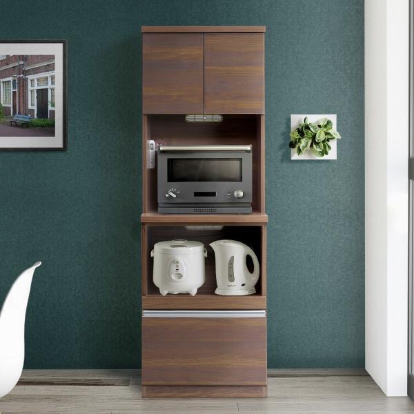 ニトリ（NITORI） 幅60cm 見た目すっきり 板戸レンジボード (幅60cmcm