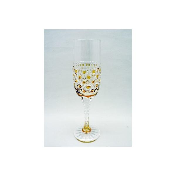 TW001GD瀧澤硝子工芸 江戸切子伝統工芸士・瀧澤利夫作 江戸切子 ・八角