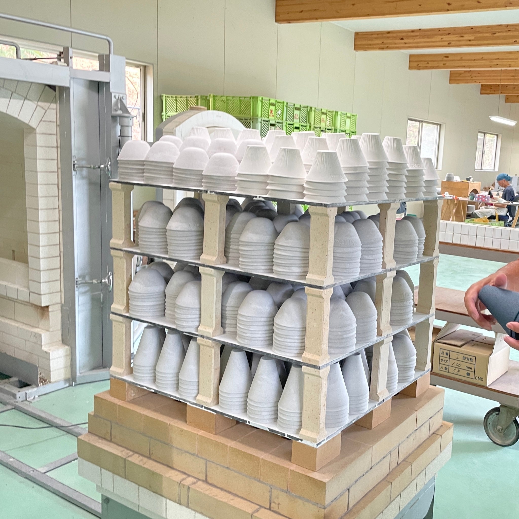 波佐見焼 セラミックコーヒーフィルター | ekubo | ピーコックグリーン