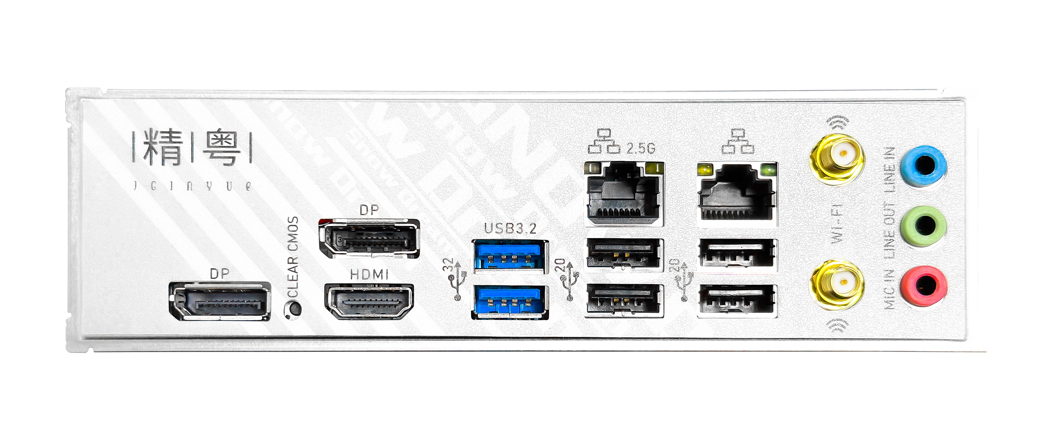 JGINYUE B760I Snow Dream D4 motherboard - Intel LGA1700 - JGINYUE