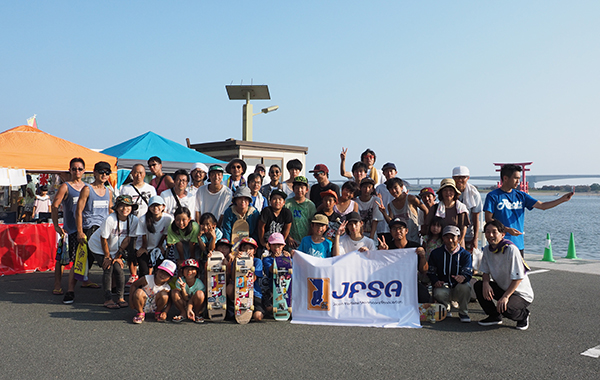 2019JFSA 1st フリースタイルスケートボードコンテスト GATEWAY