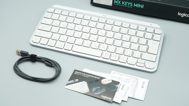 Logicool MX Keys Mini レビュー：テンキーレスで打鍵感が心地良い70