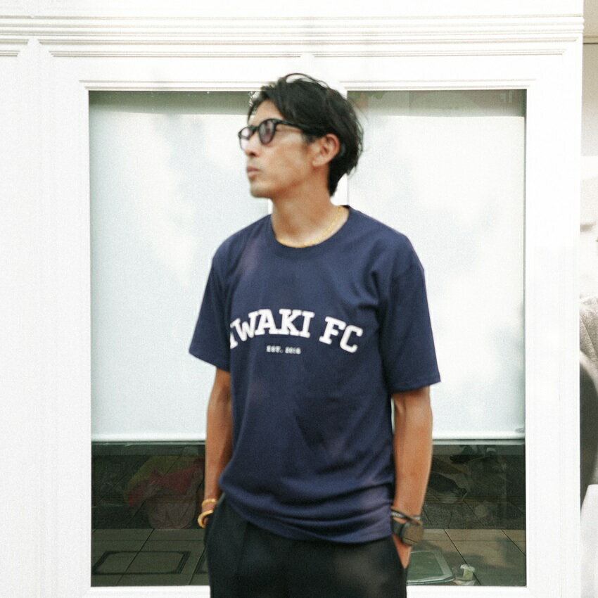 いわきFC UAいわきFC カレッジロゴTシャツNavy｜【公式】Jリーグ