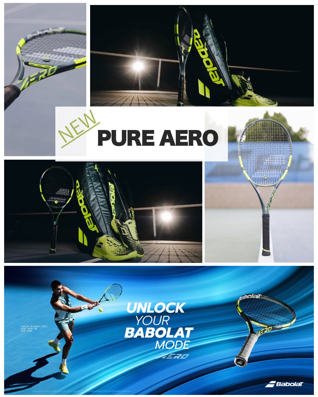 Babolat PURE AERO 新モデル先行予約開始！ | 日本代表選手がコーチを
