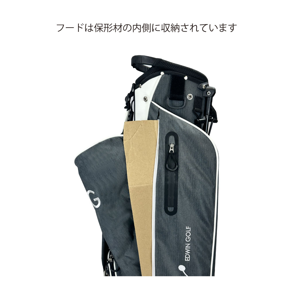 EDWIN GOLF 6.5型スタンドバッグ｜レザックス