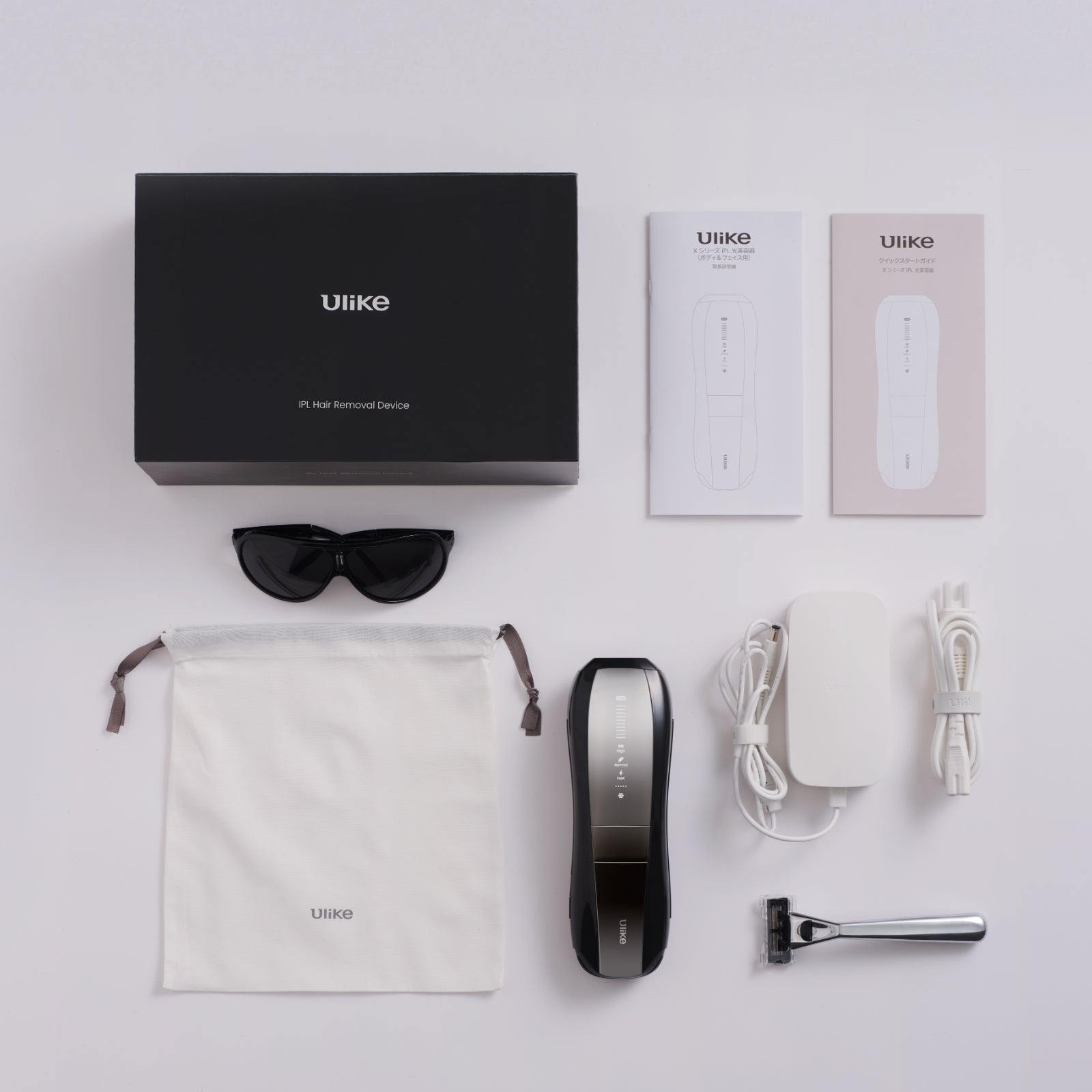 公式】Ulike X+ IPL光美容器｜脱毛器・家庭用脱毛器・メンズ脱毛器・髭