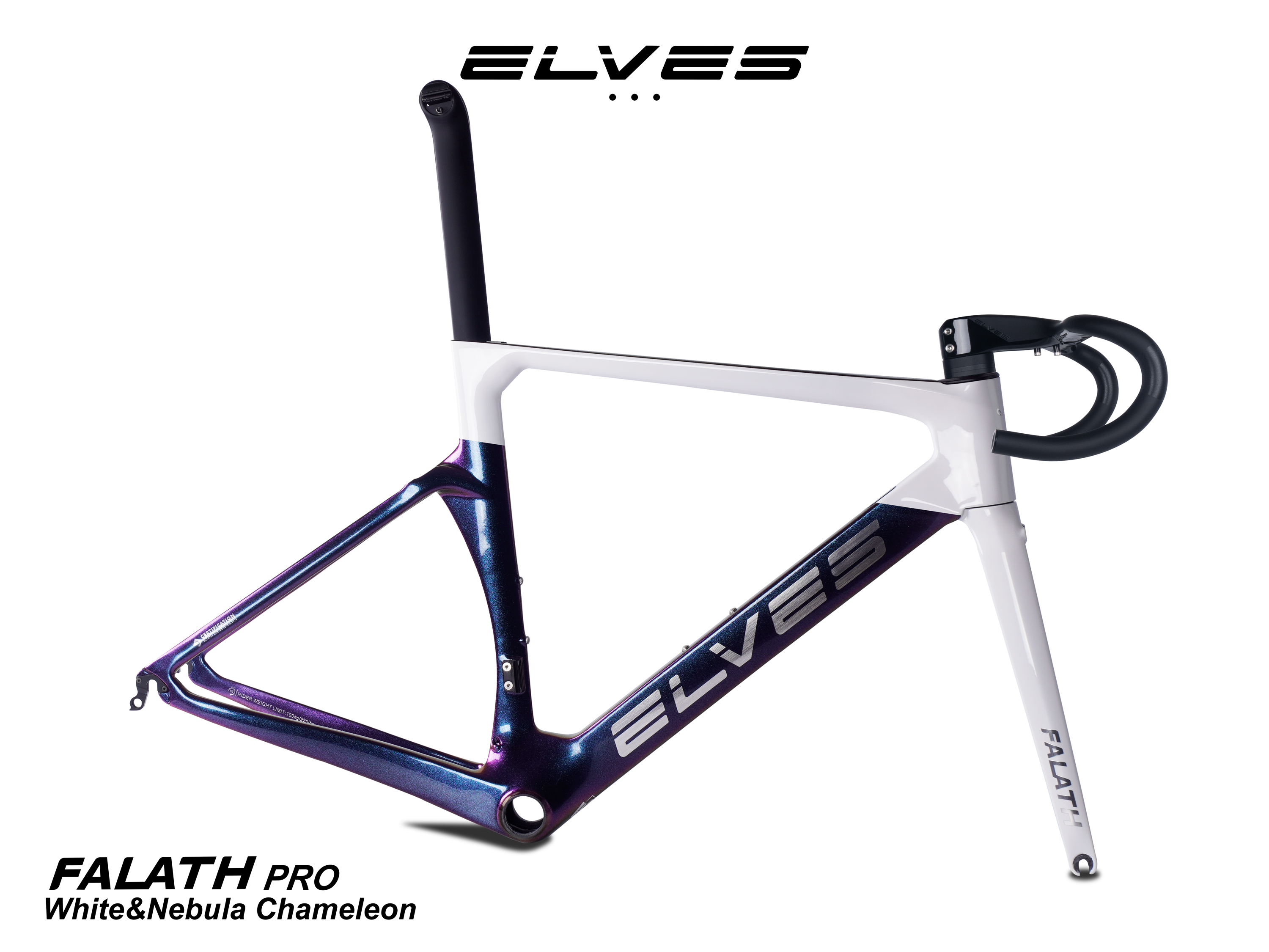 エルヴス ファラス プロ リムブレーキフルカーボンフレームセット（TT