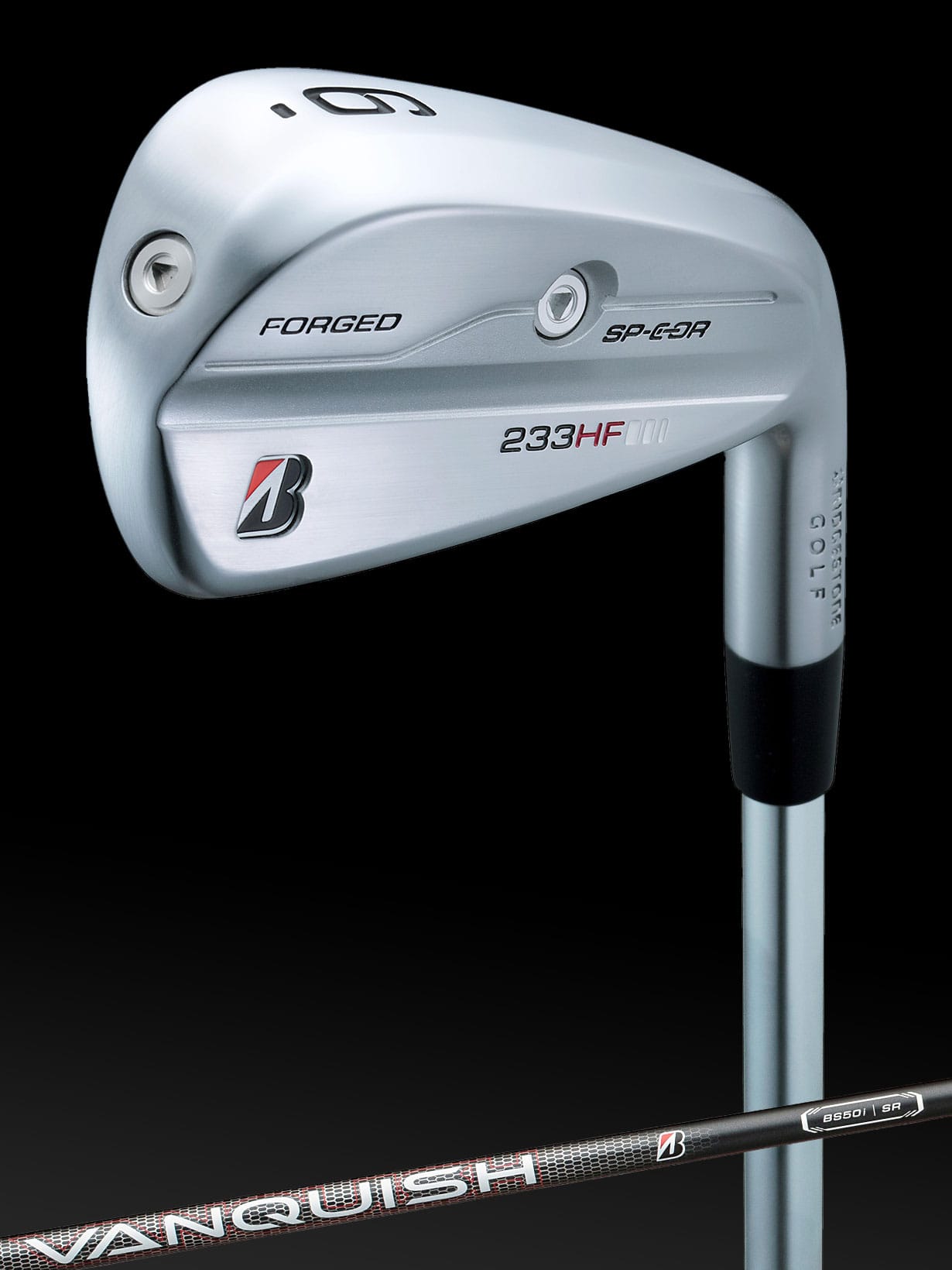 B シリーズ】 233HF IRON ［VANQUISH BS50i]（カーボン） 1本(#5 S
